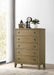 Granada 5-drawer Bedroom Chest of Drawers Natural Pine