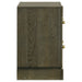 Gran Park 2-drawer Nightstand Bedside Table Dark Cocoa