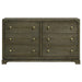Gran Park 6-drawer Dresser Cabinet Dark Cocoa