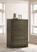 Gran Park 5-drawer Bedroom Chest of Drawers Dark Cocoa