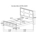 Olivia 4-piece Queen Bedroom Set Pearl White
