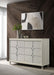 Olivia 6-drawer Dresser Cabinet Pearl White