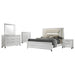 Marmore 5-piece Eastern King Bedroom Set White