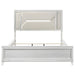 Marmore 64-inch California King Bed LED Headboard White