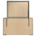 Ives 6-drawer Dresser and Mirror Grey High Gloss