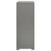 Ives 5-drawer Bedroom Chest of Drawers Grey High Gloss