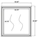 Lucia Dresser Mirror Black