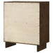 Glenwood 4-drawer Chest of Drawers Warm Brown
