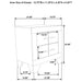 Trenton 4-piece Queen Bedroom Set Rustic Cream