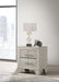 Trenton 2-drawer Nightstand Bedside Table Rustic Cream
