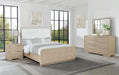 Ladera 4-piece Eastern King Bedroom Set Light Elm