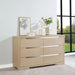 Ladera 6-drawer Bedroom Dresser Light Elm
