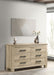 Oakglen 6-drawer Bedroom Dresser Weathered Oak