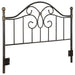 Bailey Metal Queen or Full Open Frame Headboard Black