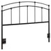 Bryant Metal Queen or Full Open Frame Headboard Black
