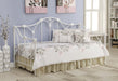 Halladay Metal Twin Daybed White