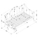 Halladay Metal Twin Daybed White