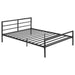 Fisher Metal Full Open Frame Bed Gunmetal
