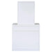 Harvey Vanity Set with Lift-Top Stool White