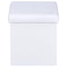 Harvey Vanity Set with Lift-Top Stool White