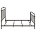 Livingston Metal Full Open Frame Bed Dark Bronze