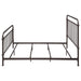 Livingston Metal Eastern King Open Frame Bed Dark Bronze
