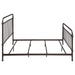 Livingston Metal Eastern King Open Frame Bed Dark Bronze