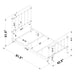 Livingston Metal Twin Open Frame Bed Dark Bronze