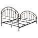 Rowan Metal Queen Open Frame Bed Dark Bronze