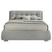 Fenbrook Upholstered Eastern King Storage Panel Bed Grey
