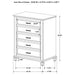 Devon 5-piece Eastern King Bedroom Set Beige and Oak