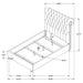 Devon 4-piece Queen Bedroom Set Beige and Burnished Oak