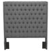Camille Upholstered California King Panel Headboard Grey