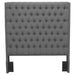 Camille Upholstered Queen Panel Headboard Grey