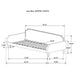 Livia Upholstered Twin Daybed Grey