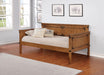 Oakdale Wood Twin Daybed Rustic Honey