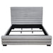 Patricia 58-inch Boucle Upholstered California King Bed Grey