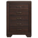 Dorian 5-piece Full Bedroom Set Dark Cocoa