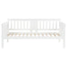 Bethany Wood Twin Daybed with Drop-down Tables White