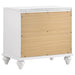 Barzini 4-piece Eastern King Bedroom Set White