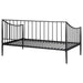 Newbury Metal Twin Daybed Bed Frame Matte Black