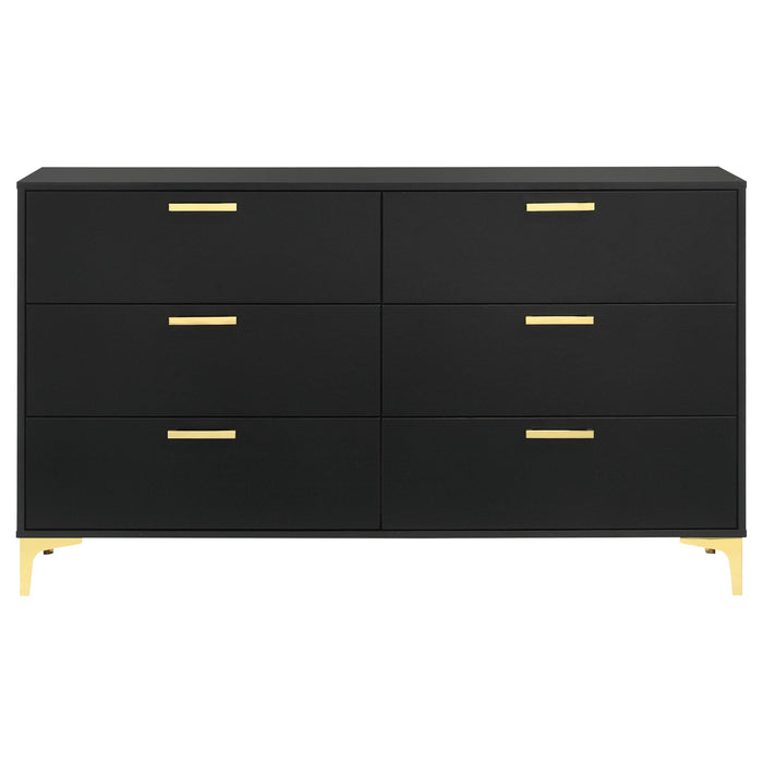 Kendall 4-piece Eastern King Bedroom Set Black
