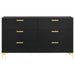 Kendall 4-piece Eastern King Bedroom Set Black
