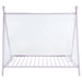 Fultonville Metal Twin Tent Bed Pink