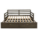 Sorrento 2-drawer Twin XL Daybed with Extension Trundle Grey