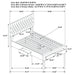 Soledad Upholstered Full Storage Panel Bed Grey
