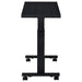 Westpark Height Adjustable Mobile Bedroom C-Table Black