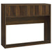 Westpark 49-inch Queen Bookcase Headboard Dark Pine