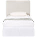 Pirro Upholstered Twin Panel Headboard Sand