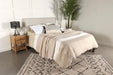 Kosmo Upholstered King Panel Headboard Sand
